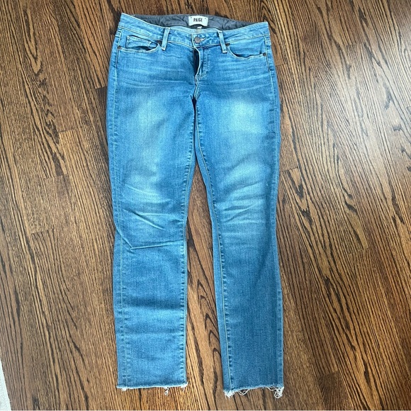 Paige Jeans -  Skyline Ankle Peg medium color- 29 - Picture 2 of 6